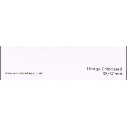 Mirage Fine Grained Faux Wood Blinds 